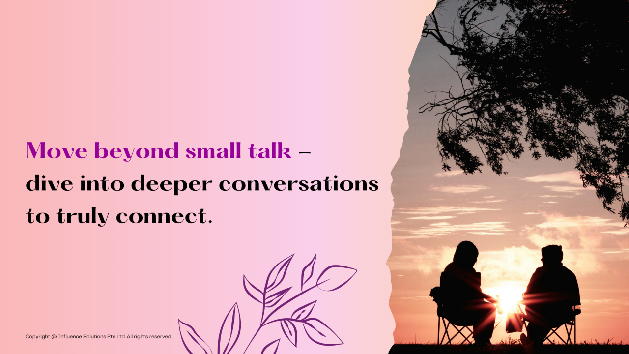 December 2024 F.I.R.S.T. Newsletter 2 - Move Beyond The Small Talk This Festive Season