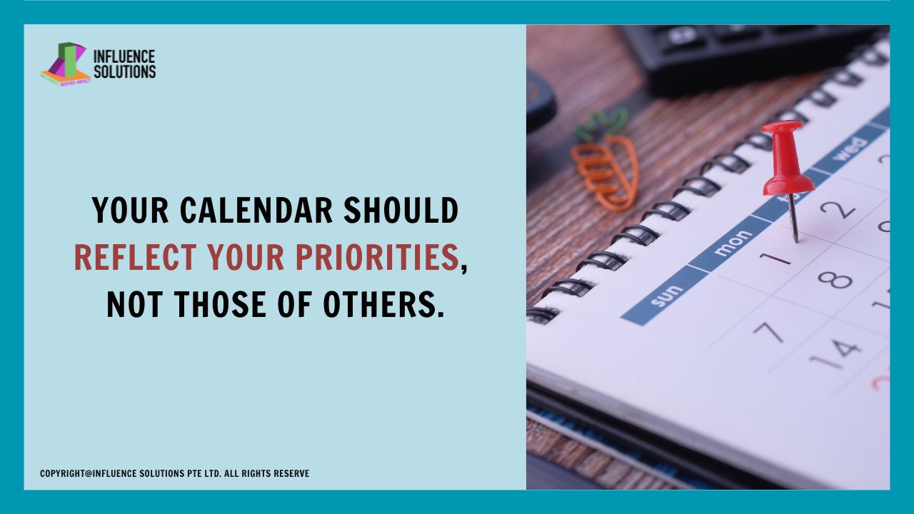 August 2025 F.I.R.S.T. Newsletter 1 - Is Your Calendar a Reflection of Your Priorities?