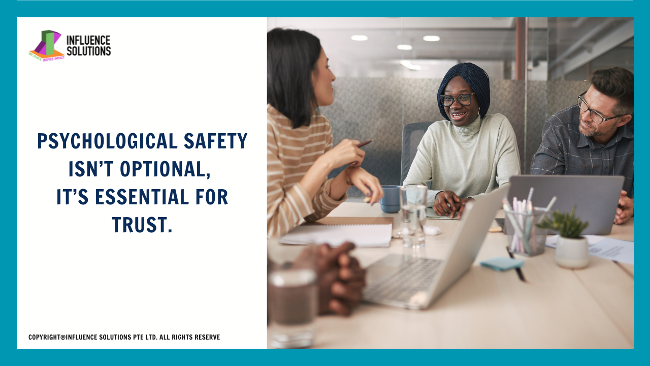 October 2025 F.I.R.S.T. Newsletter 1 - Psychological Safety at Work: The Secret to High-Performing Teams