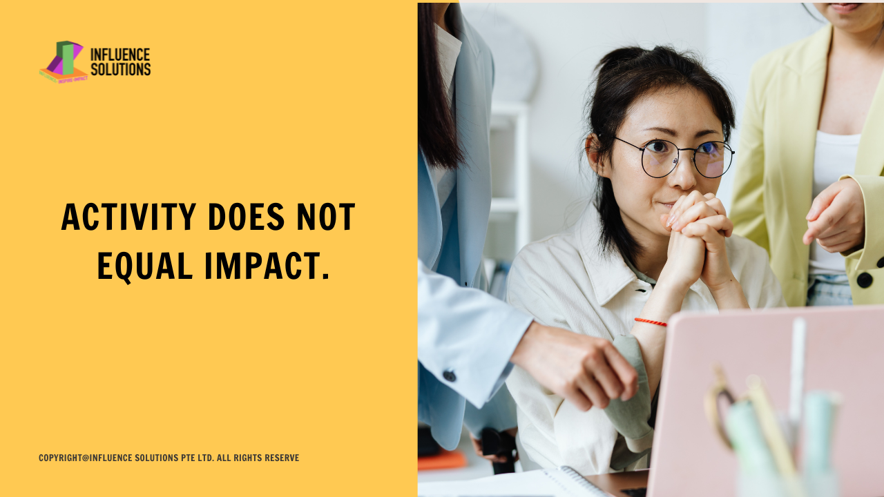 Busy isn't the same as Strategic